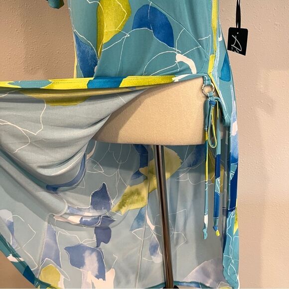 Artex floral short sleeve tunic/Dress - Picture 7 of 14